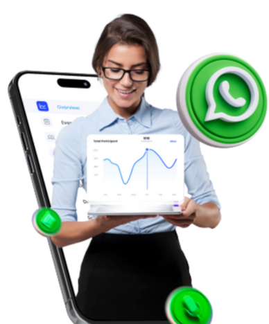 Homem sorrindo usando smartphone